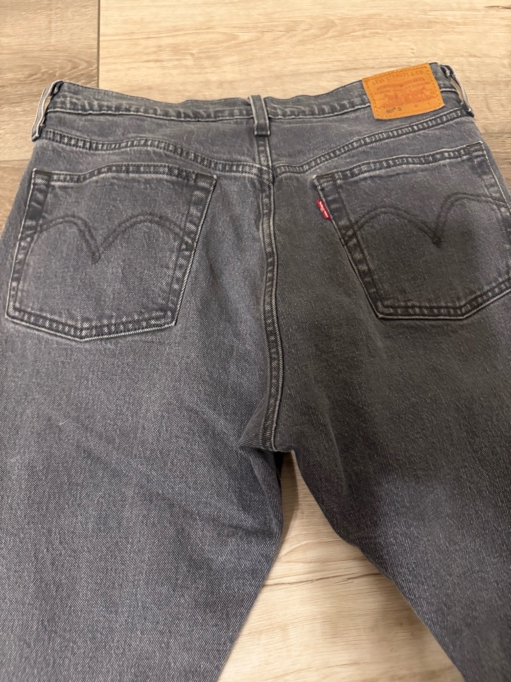 Levi’s Vintage 501 Skinny - Charcoal - Picture 5 of 11